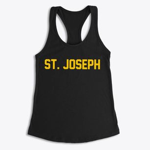 St. Joseph Louisiana Classic Block Women's Racerback Tank