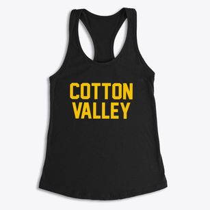 Cotton Valley Louisiana Classic Block Women's Racerback Tank