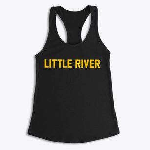 Little River Kansas Classic Block Women's Racerback Tank
