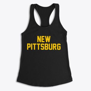 New Pittsburg Ohio Classic Block Women's Racerback Tank