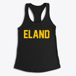 Eland Wisconsin Classic Block Women's Racerback Tank