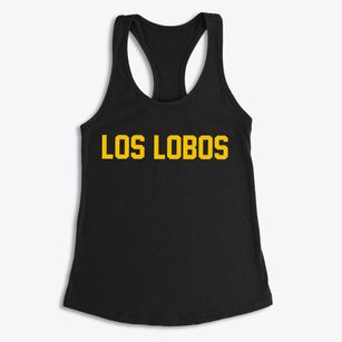 Los Lobos Texas Classic Block Women's Racerback Tank