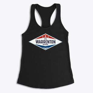 Warrenton Missouri Diamond Star Women's Racerback Tank
