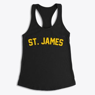 St. James North Carolina Classic Curve Women's Racerback Tank