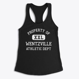 Wentzville Missouri Athletic Dept Women's Racerback Tank
