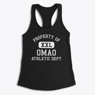 Omao Hawaii Athletic Dept Women's Racerback Tank