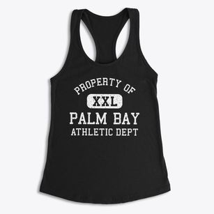 Palm Bay Florida Athletic Dept Women's Racerback Tank