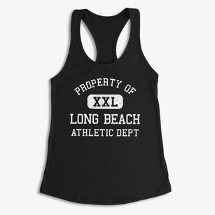 Long Beach Mississippi Athletic Dept Women's Racerback Tank