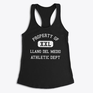 Llano Del Medio New Mexico Athletic Dept Women's Racerback Tank
