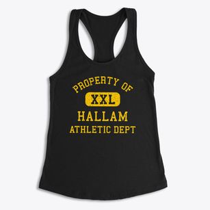 Hallam Pennsylvania Athletic Dept Women's Racerback Tank