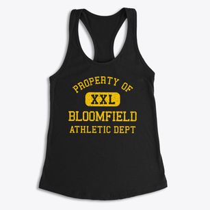 Bloomfield Pennsylvania Athletic Dept Women's Racerback Tank
