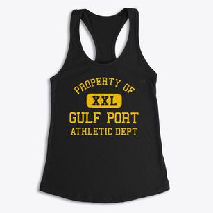 Gulf Port Illinois Athletic Dept Women's Racerback Tank