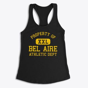Bel Aire Kansas Athletic Dept Women's Racerback Tank