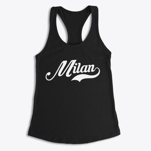 Milan Georgia Vintage Team Women's Racerback Tank