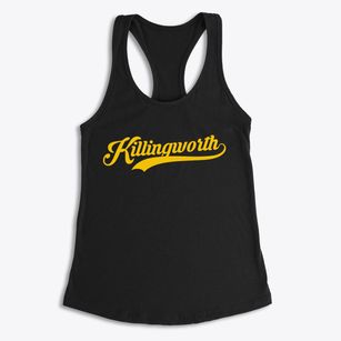 Killingworth Connecticut Vintage Team Women's Racerback Tank