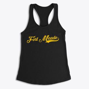 Fort Meade Florida Vintage Team Women's Racerback Tank