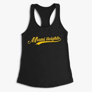 Miami Heights Ohio Vintage Team Women's Racerback Tank