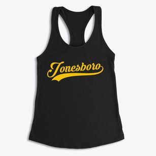Jonesboro Georgia Vintage Team Women's Racerback Tank