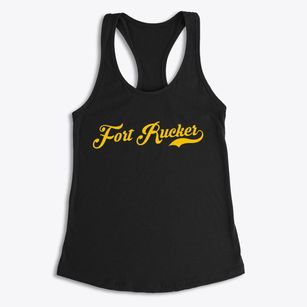 Fort Rucker Alabama Vintage Team Women's Racerback Tank