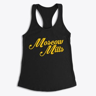Moscow Mills Missouri Vintage Team Women's Racerback Tank