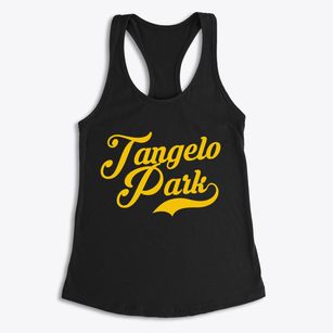 Tangelo Park Florida Vintage Team Women's Racerback Tank