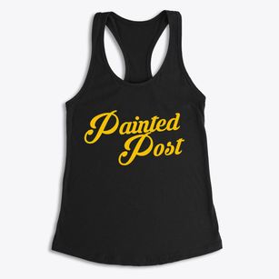 Painted Post New York Vintage Team Women's Racerback Tank