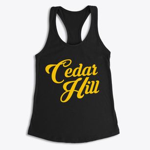 Cedar Hill Missouri Vintage Team Women's Racerback Tank