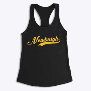 Newburgh Maine Vintage Team Women's Racerback Tank