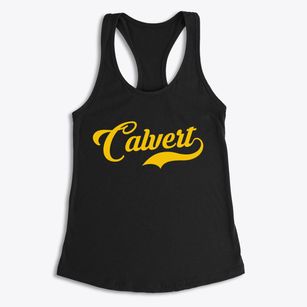 Calvert Texas Vintage Team Women's Racerback Tank