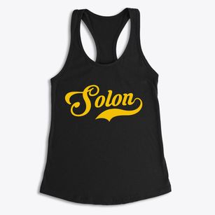 Solon New York Vintage Team Women's Racerback Tank