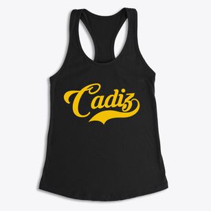 Cadiz Wisconsin Vintage Team Women's Racerback Tank