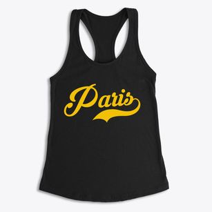 Paris Pennsylvania Vintage Team Women's Racerback Tank