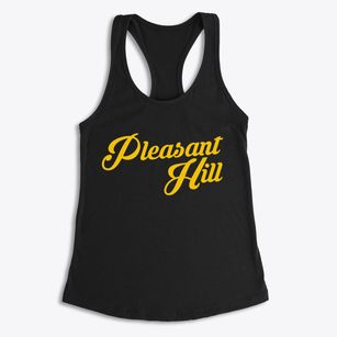 Pleasant Hill Louisiana Vintage Team Women's Racerback Tank