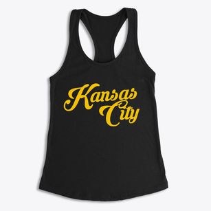 Kansas City Missouri Vintage Team Women's Racerback Tank