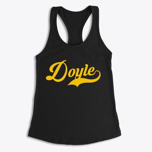Doyle Wisconsin Vintage Team Women's Racerback Tank
