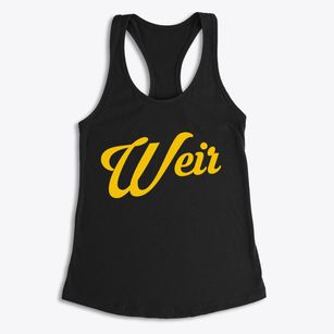 Weir Mississippi Vintage Team Women's Racerback Tank