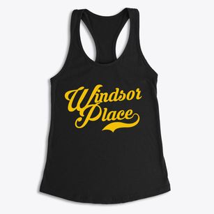 Windsor Place Missouri Vintage Team Women's Racerback Tank