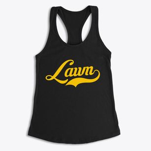 Lawn Texas Vintage Team Women's Racerback Tank