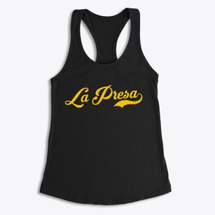 La Presa Texas Vintage Team Women's Racerback Tank