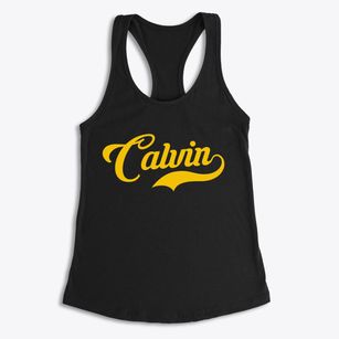 Calvin Oklahoma Vintage Team Women's Racerback Tank