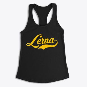 Lerna Illinois Vintage Team Women's Racerback Tank