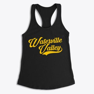 Waterville Valley New Hampshire Vintage Team Women's Racerback Tank
