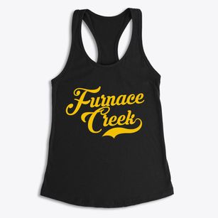 Furnace Creek California Vintage Team Women's Racerback Tank