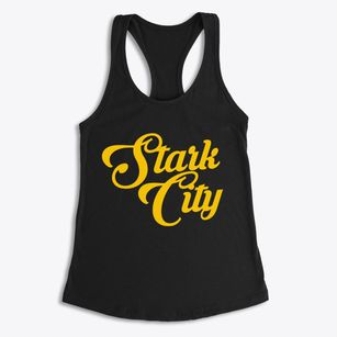 Stark City Missouri Vintage Team Women's Racerback Tank