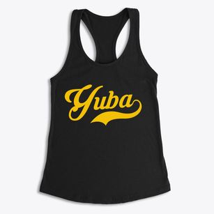 Yuba Wisconsin Vintage Team Women's Racerback Tank