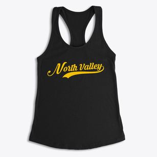 North Valley New Mexico Vintage Team Women's Racerback Tank