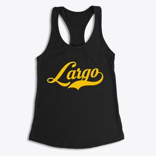 Largo Maryland Vintage Team Women's Racerback Tank
