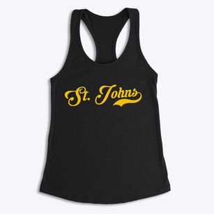 St. Johns Michigan Vintage Team Women's Racerback Tank