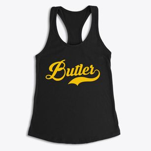 Butler New Jersey Vintage Team Women's Racerback Tank