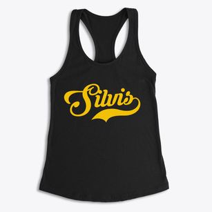 Silvis Illinois Vintage Team Women's Racerback Tank